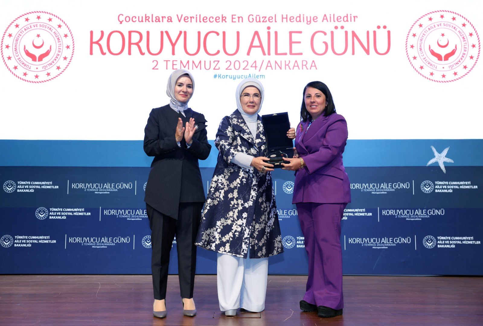 Emine Erdoğan'dan Kayseri'ye ödül